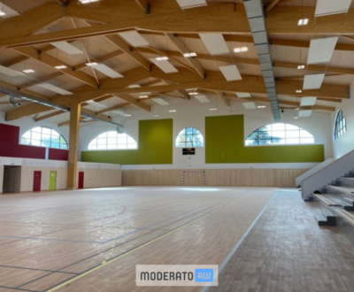 Panneaux acoustiques pour gymnase