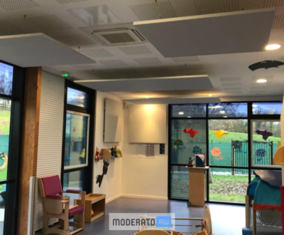 Solution acoustique pour une crèche