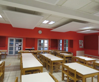 Une atmosphère plus sereine pour les repas des collégiens